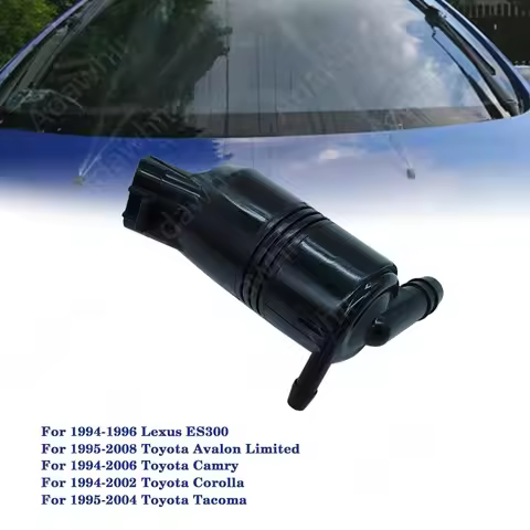 85330-06030 Windshield Washer Motor Pump Assembly for Toyota Camry Avalon Corolla Tacoma