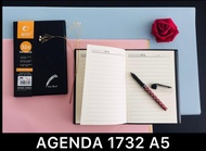 DE ROYALE - Buku Agenda / NOTEBOOK UKURAN A5 (T 19 x P 13cm isi 112 halaman)