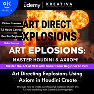 VFX Masterclass - Art Directing Explosions Using Axiom in Houdini Create a Barrel Explosion Using Ho