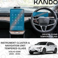 Volvo ES90 Tempered Glass Protector Volvo ES90 Screen Volvo ES 90 Tempered Glass Volvo ES90 Head Uni