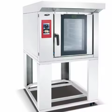 Commercial Electric/Gas 5/10/12 Trays Rotary Convection Bakery Oven Kitchen Equipment for Bakery Res