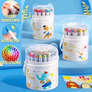 Kuailiwen Washable silky crayons coloring crayons 12 24 36 48 colored crayon/s coloring/s