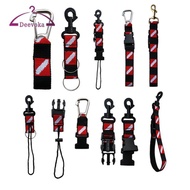 [deevoka] Universal Scuba Diving Gear Holder Lanyard Strap Carabiner Clip Equipment HY07