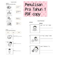 (PDF) Penulisan Pra Tahun 1 - Latihan prasekolah