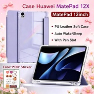 For Huawei MatePad 12X Case Stand Magnetic Smart Silicone Cover For HUAWEI MatePad 12X 12inch Smart 