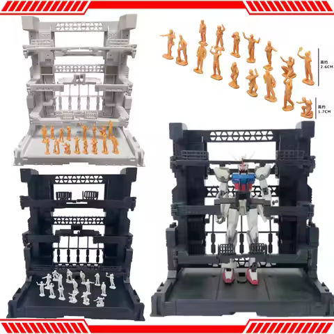 BW System Base for 1/100 MG Gundam Model Mobile Suit Toys PVC Assembly Model Machine Nest Building F