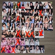 放LE SSERAFIM FEARLESS, ANTIFRAGILE, UNFORGIVEN, FEARLESS JP特典卡, FLAME RISES卡 kpop k-pop lesserafim小卡