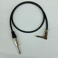 DT47 >> Canare Guitar Cable 50cm + Jack Akai 6.5mm Male To Akai 6.5mm L Male