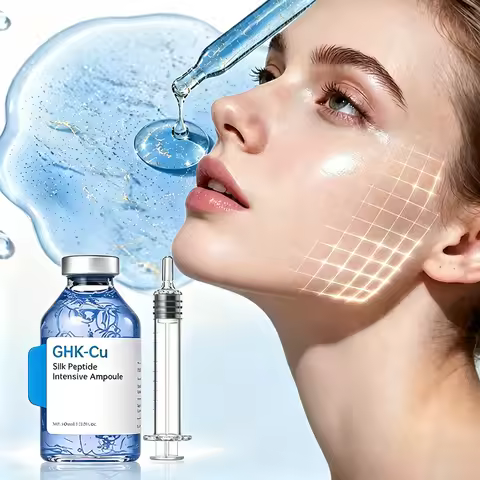 GHK-Cu Blue Copper – Firming & Barrier Repair Ampoule That Boosts Elasticity, Hydrates, And Revitali