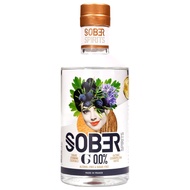 Sober Spirits Gin Non-Alcoholic Beverage 500 ml. 1 bottle Alcohol-Free Drink 500 1