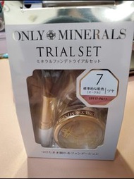 日本 Only Minerals 礦物粉底試用組含刷具 #心意最重要