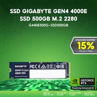 GIGABYTE Gen4 4000E SSD High Speed Hard Drive SSD 500GB M.2 length 2280 G440E500G-SSD500GB
