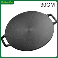 【Arrive 1-3 Days】Pancake Pan Pancake Maker Round Pancake Frying Pan with Handle Cast Iron Skillet Pa