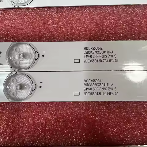 LED Strip 13LED For SHIVAKI STV-55LED15 Le5528/4K ZDCX55D13L-ZC14FG-04 ZDCX55D13R-ZC14FG-04 55d3as6c