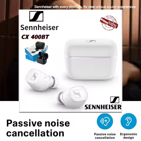Original Sennheiser CX400BT True in Ear Sports Headset Stereo High Quality Sound Wireless Bluetooth 
