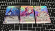 五等分的花嫁tcg RR+ 一花 二乃 三玖