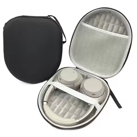 Waterproof Earphone Case Hard EVA Headphone Travel Carrying Case Pouch For WH-1000XM3 MDR-1 AM2 NC70