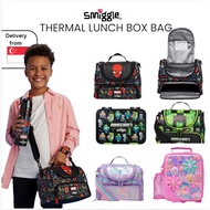 Smiggle Lunch Bag Barbie Spiderman Minecraft Lunch Box Bento Bag Thermal Cooler Lunchbox Insulated M