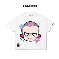 Hades - Hades Angry Mood Tee 100% Cotton Unisex Loose Form