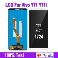 6.0"Original LCD For Vivo Y71 LCD Y71i V1731B 1724 1801 LCD Display Touch Screen Digiziter Assembly