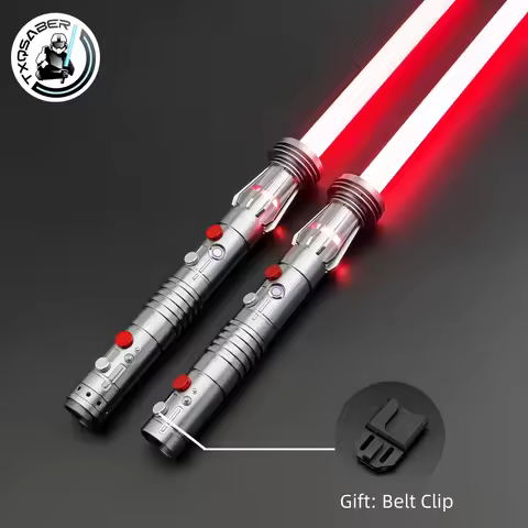 TXQSABER Special Edition Darth maul Heavy Dueling Lightsaber Bluetooth Halloween Color Changing Blas