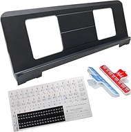 Music Stand for Sheet Music,Includes 2 music book clip& Key Labels for 37-88 Key Models,Compatible w