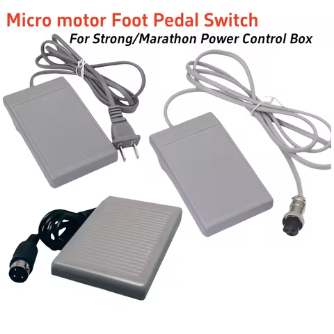 6 Types Strong Marathon Series Foot Control Switch Manicure Machine Champion 3 N3 Strong 210 207B El