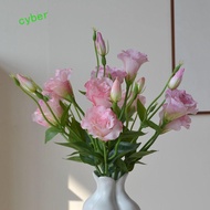 CYBERLINX Artificial Lisianthus Flowers, Real Touch Bridal Bouquet Fake Eustoma Flower, Photography 