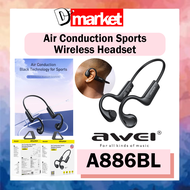 Awei A886BL Sports Air Conduction Air Transmitting Wireless Headset Bluetooth Earphone Headphones