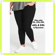 PLUS]wO?SIZE*h,LEGGINGS<QC'with{Oy'2pockets{gZ'(LEGGINGS{LL'NA{kM'MAKAPAL)