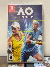 《今日快閃價》（中古二手）Switch NS遊戲 澳洲國際網球2 AO Tennis 2 美版中英文版 （可1-4人遊戲 體育運動遊戲 派對遊戲 多人遊戲 Party Game）