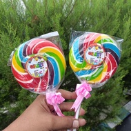 JUMBO ROUND LOLLIPOP CANDY 10Cm WHOLESALE GALAXY LOLLIPOP Sour Candy Gummy Candy