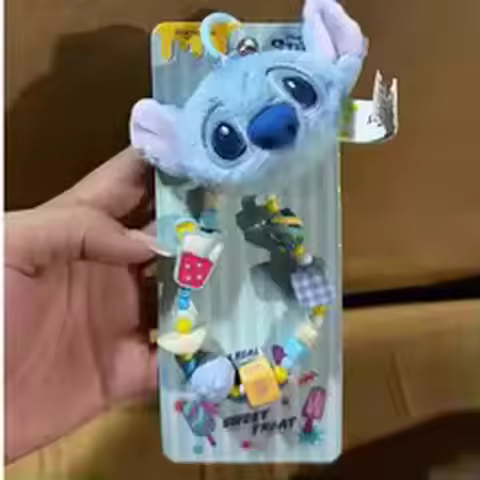 New Genuine Potdemiel Phone Chain Charm Pendant Cute Plush Lotso Winnie The Pooh Key Bag Hanging Dec