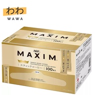 AGF Maxim Dark Roast Stick Freeze Dried Coffee 100 sticks