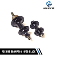 Ace HUB BROMPTON 16/20 BLACK