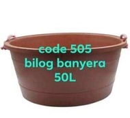 Rubberized PlasticRound 50L Banyera