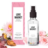Love Spray with Pure Essential Oils and Real Quartz Crystals for Body and Space, Negative Energy, Ho