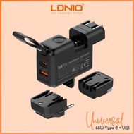 【Ready Stock】LDNIO Q2618 65W Type C Fast Charger Portable Travel Charger Multiple USB Ports Gan Univ