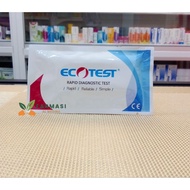 🌿 | ECOTEST Pregnancy Test Ujian Kehamilan ( 1 Test Cassette Ujian )