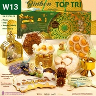 BINBON EID DRY CAKE/LEBARAN PARCEL/CAKE/EID AL-FITR COOKINGIES/TRI TOP BINBON/3 JARS/TRACRATE BINBON