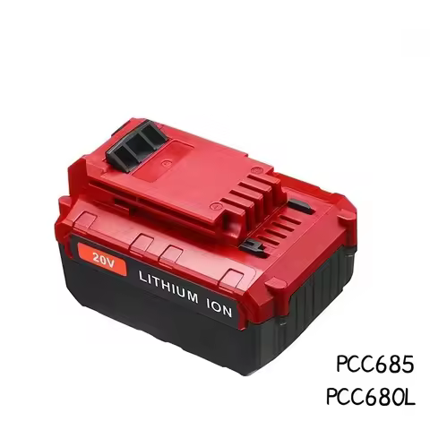 6000mAh for Porter Cable PCC601 PCC620LB PCC640 PCC670B PCC680L PCC682L PCC685 PCC710B PCC772B 20V P