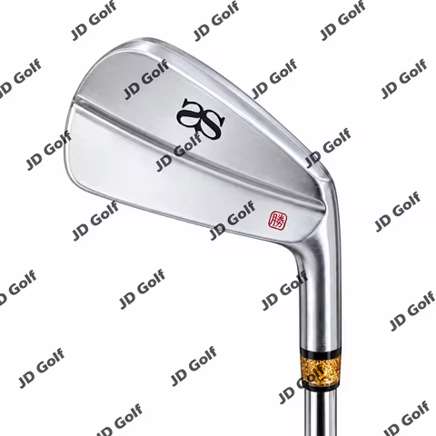 Golf Clubs AS-1 Mens Iron Set Soft Carbon Steel Forgfed With Steel/Graphite 7pcs, Professional-Blade