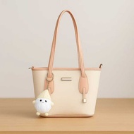 GANTUNGAN BEAUTY Cute college tote bag FREE RANDOM HANGER || College tote bag fits laptop || Cute co