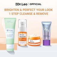 Dr.Leo Multi-effect Brightening 4pcs Set Multi-Effect Isolation Cream Primer+377 Whitening Face crea