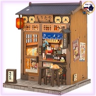 【Direct from JAPAN】
CuteBee DIY Book Nook Kit – Miniature Dollhouse Crafting Kit, 3D Wooden Bookend 