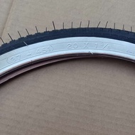 ยางล้อนอกล้อจักรยานขนาดใหญ่20 1 3/8 37-451ล้อเข็นขนาด22*183