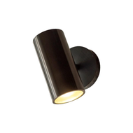 Wall-Mounted Bedside Study Light Adjustable Vintage Bronze Spotlight Dimmable Bedroom & Living Room 