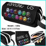 AMONG US Portable pencil case stationery case waterproof gift for student