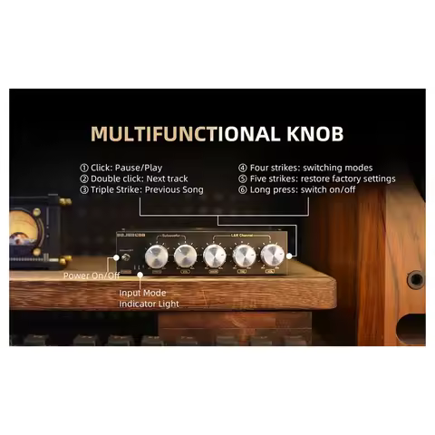 A51I -TB21 PRO 2.1 Channel 5.2 Stereo Bluetooth Amplifier Board 50W+50W+100W Uses TPA3116D2 Chip AUX