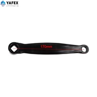 <YF>Trustworthy Bicycle Repair Part 170/165/152mm Steel Diamond Hole Crank
